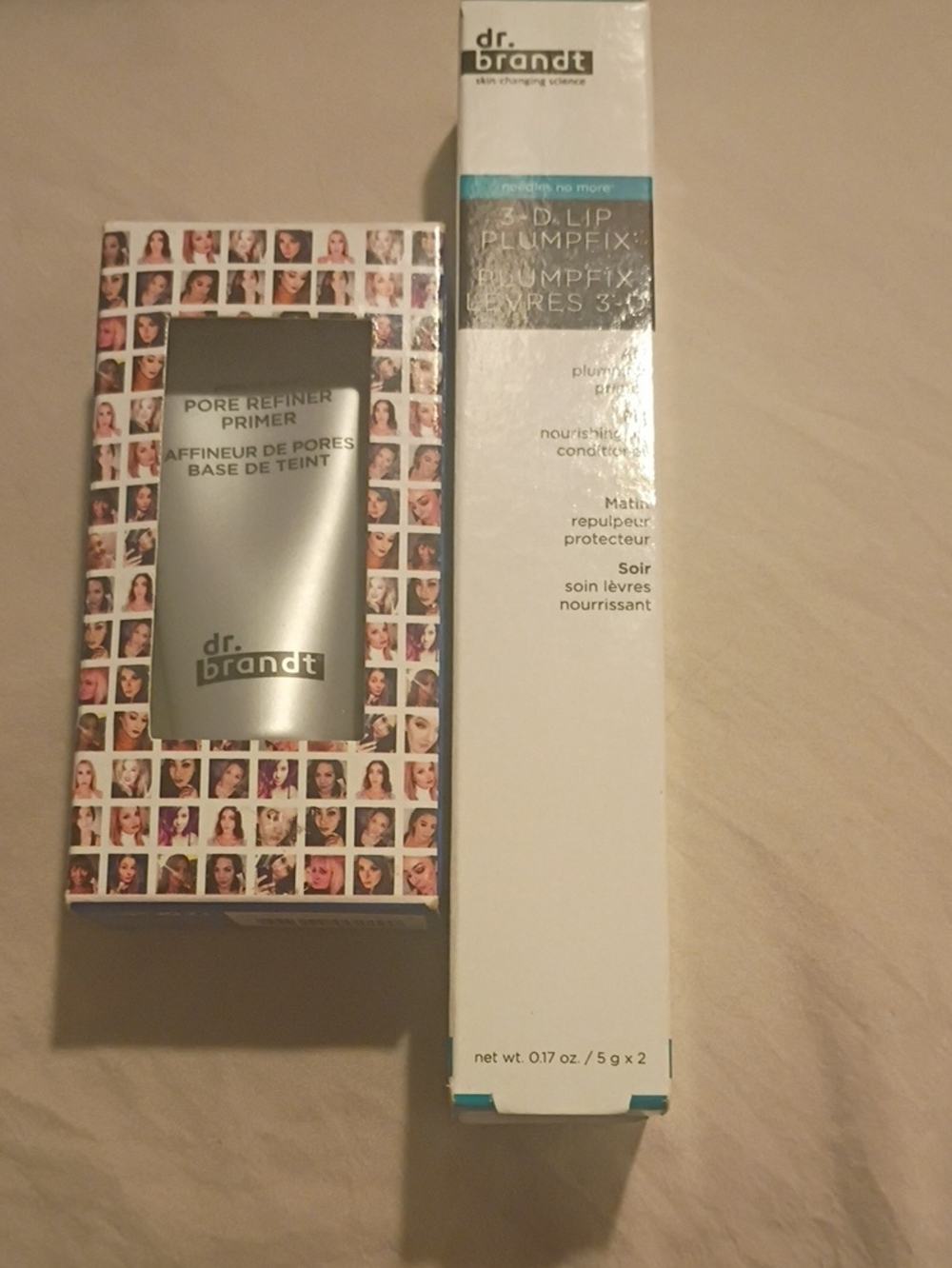 Dr. Brandt 3D Lip Plump Fix And Pore Refining Primer Duo